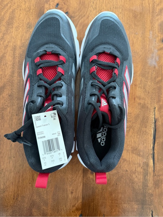 adidas Men’s Black & Red Athletic Trainers